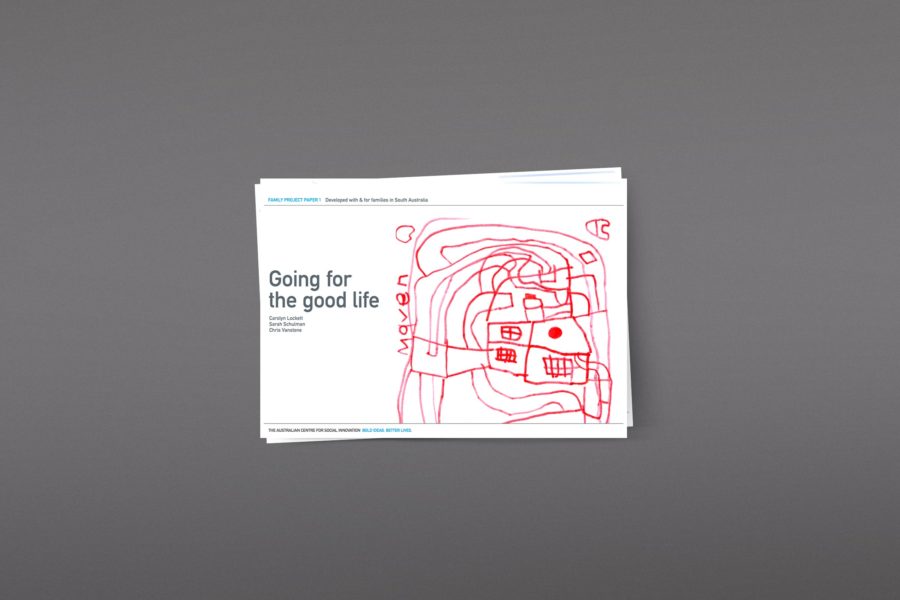 Front cover of 'Going for the Good Life' report